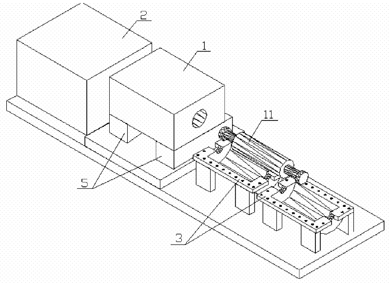 Drawing method of gas turbine generator rotor in overhauling operation