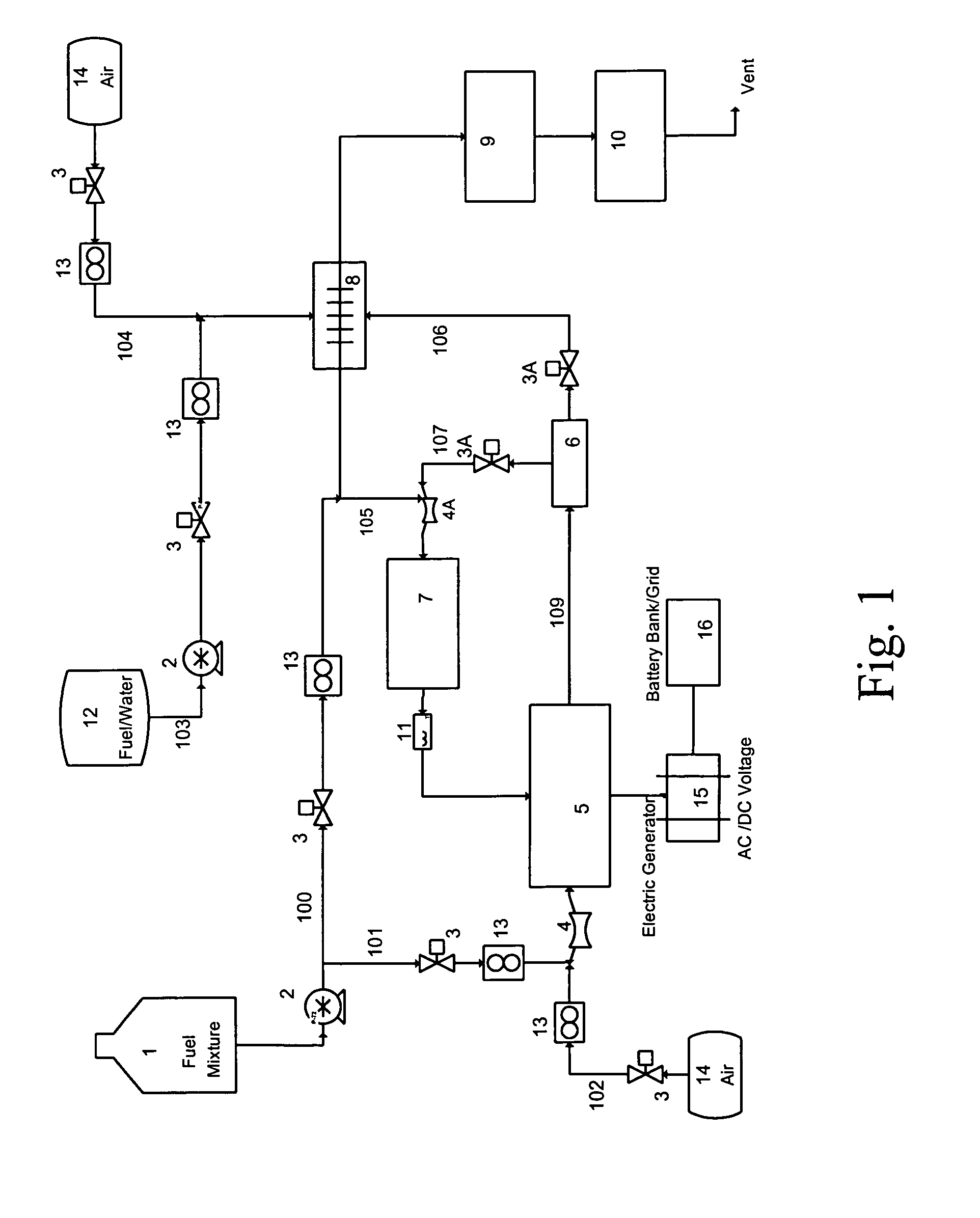 Catalytic EGR oxidizer for IC engines and gas turbines