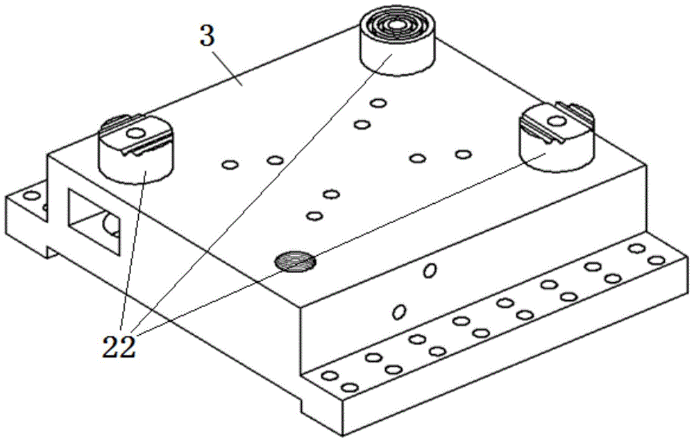 Mechanical interface device of machine tool module