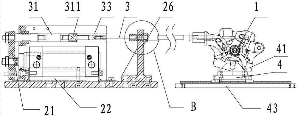 A parking torque detection method of automobile rear brake