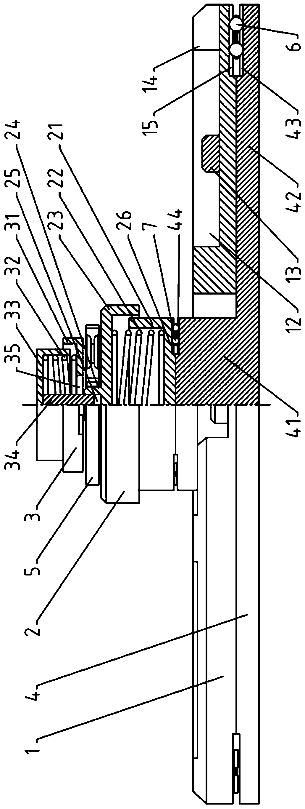 A jig for gear inspection and maintenance