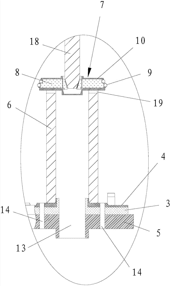Multi-cylinder engine cylinder hole ceramization clamp, device and method