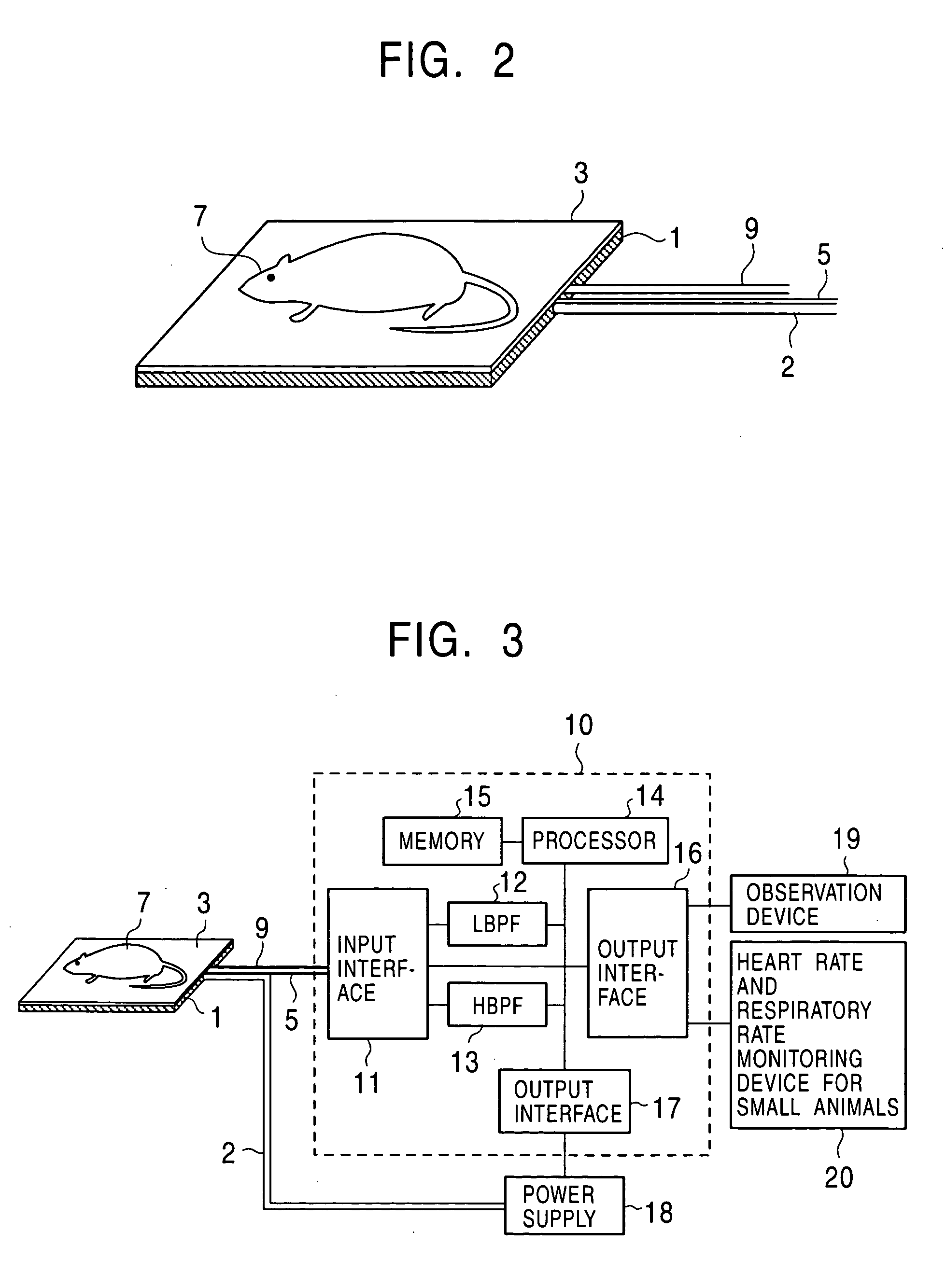 Body temperature holding device with heart rate and respiration rate detecting function for small animals and heart rate and respiration rate measuring system for small animals using the device
