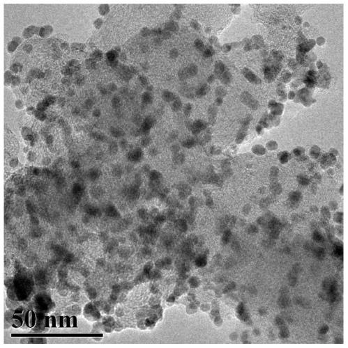 Quaternary ammonium salt modified Pd/C electrocatalyst as well as electrode and preparation and application thereof
