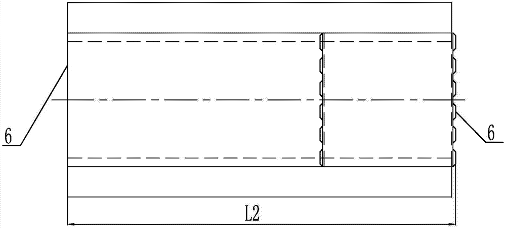 Machining method for trapezoidal threaded hole chuck claw