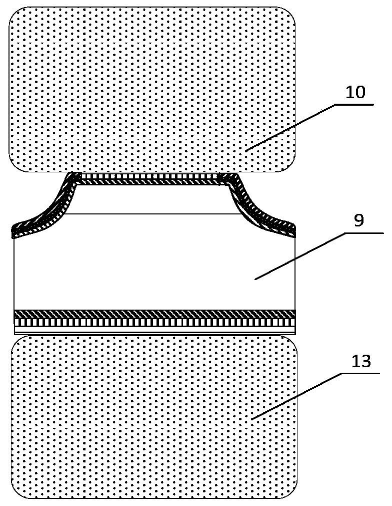 Glass-sealed voltage regulation diode, tube core and manufacturing method thereof