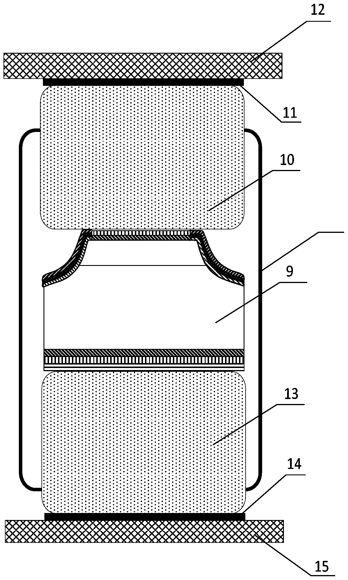 Glass-sealed voltage regulation diode, tube core and manufacturing method thereof