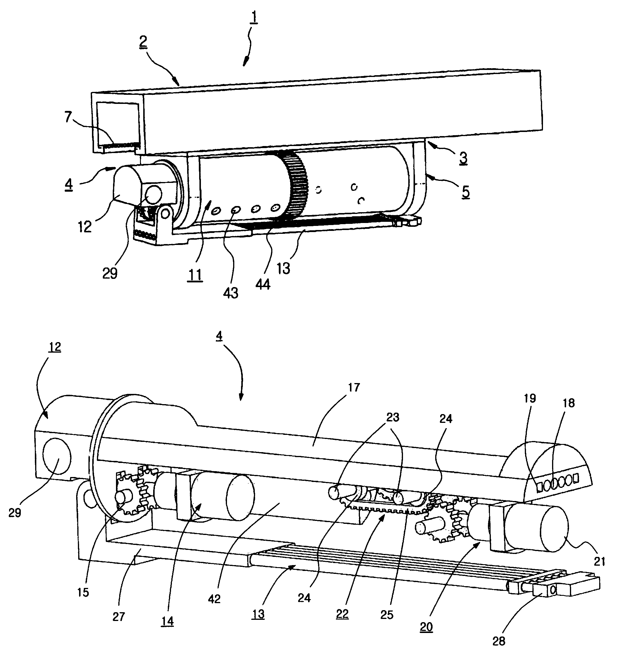 Lance system for inter-tube inspecting and lancing as well as barrel spraying of heat transfer tubes of steam generator in nuclear power plant