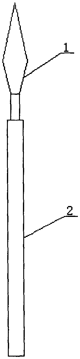 Combined martial art instrument and containing device thereof