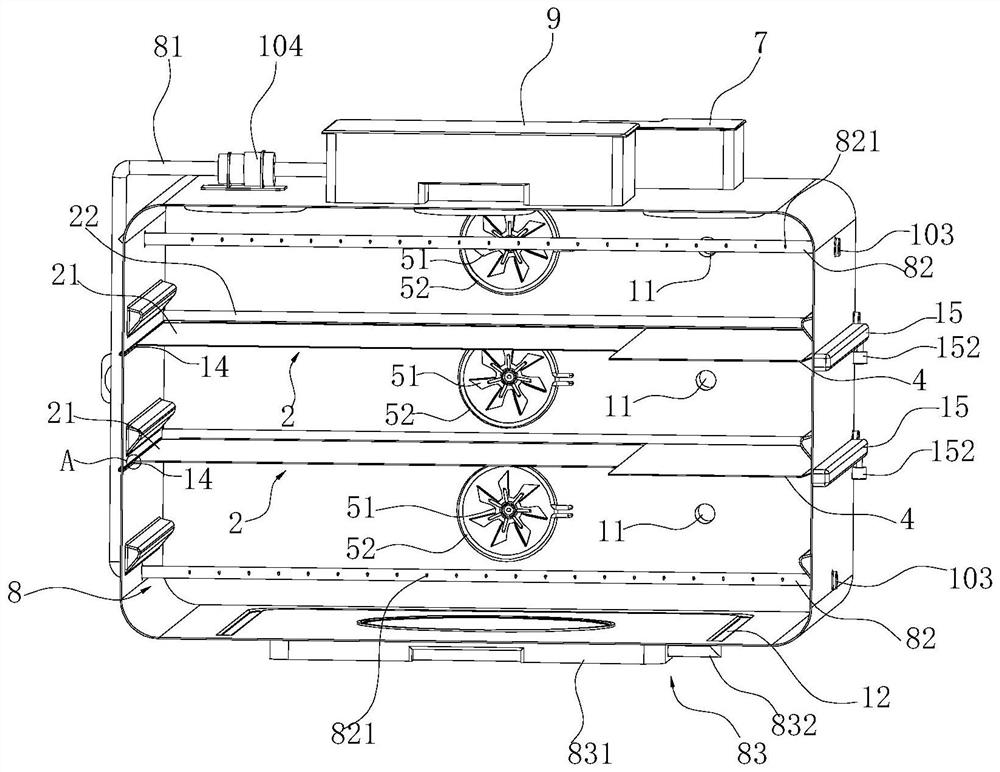 An anti-flavor liner structure and a cooking device with the same structure