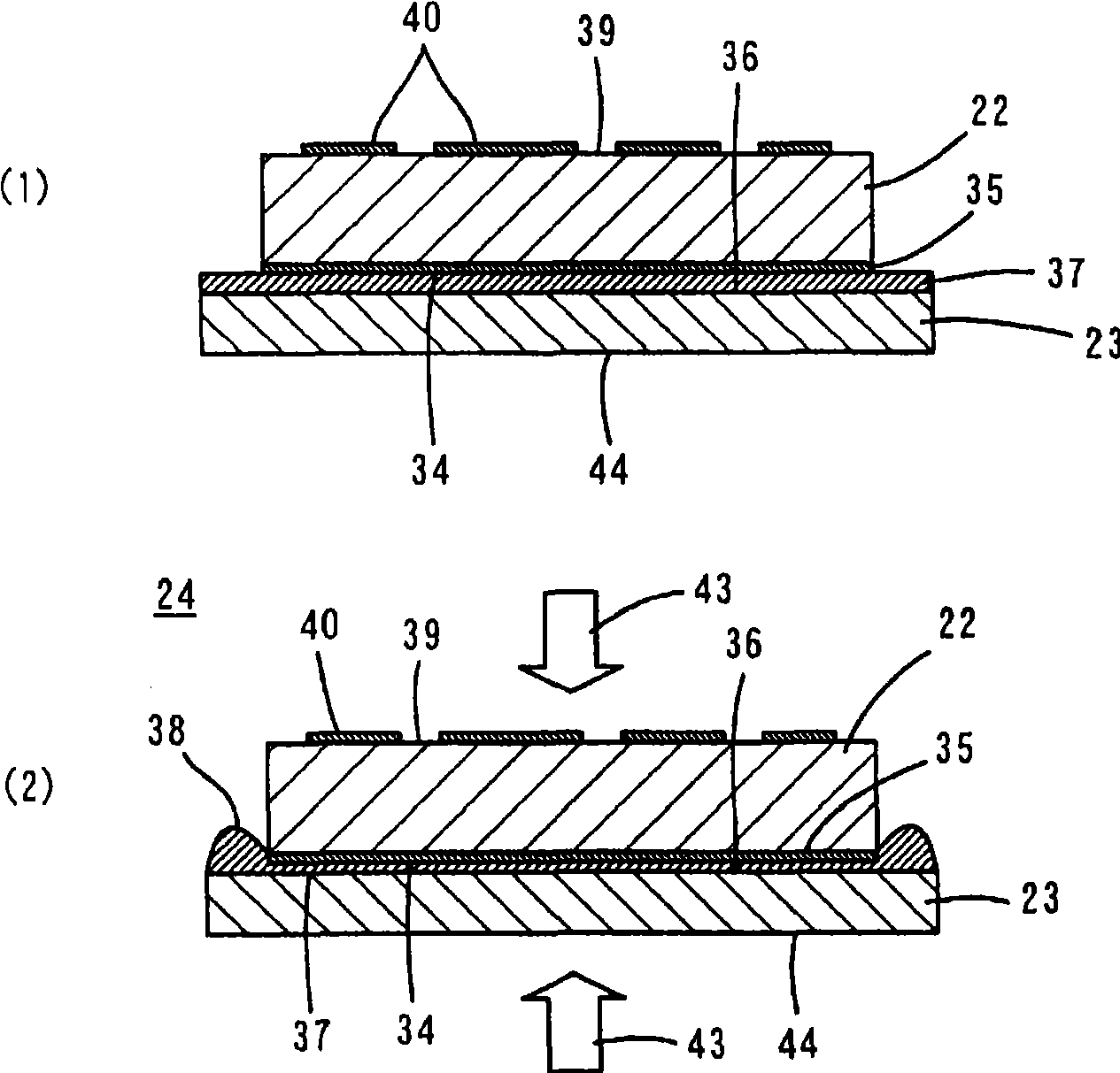 Electronic part device and method of manufacturing it and electronic part assembly and method of manufacturing it