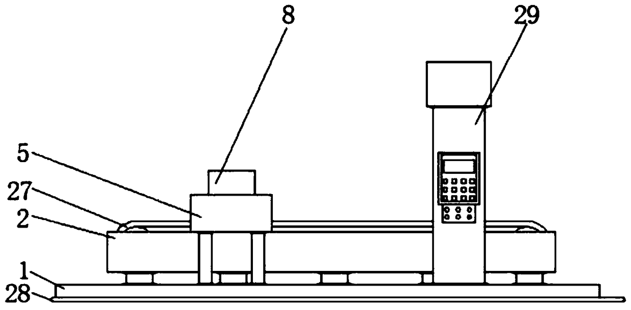 Packing machine based on multilayer diaper production