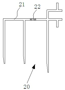 Connecting fastener for heat insulation and decoration integrated plate