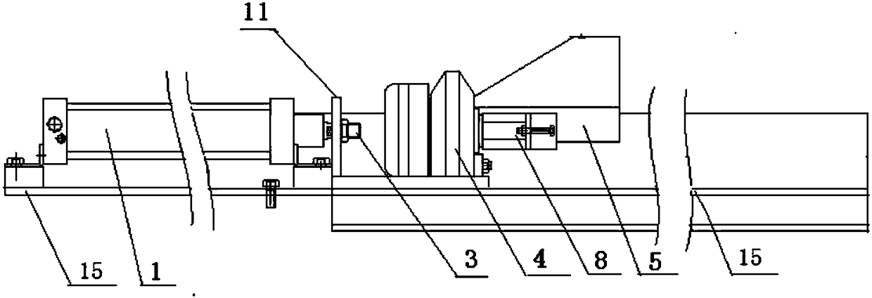 A parking method for an anti-rolling car system on a railway line