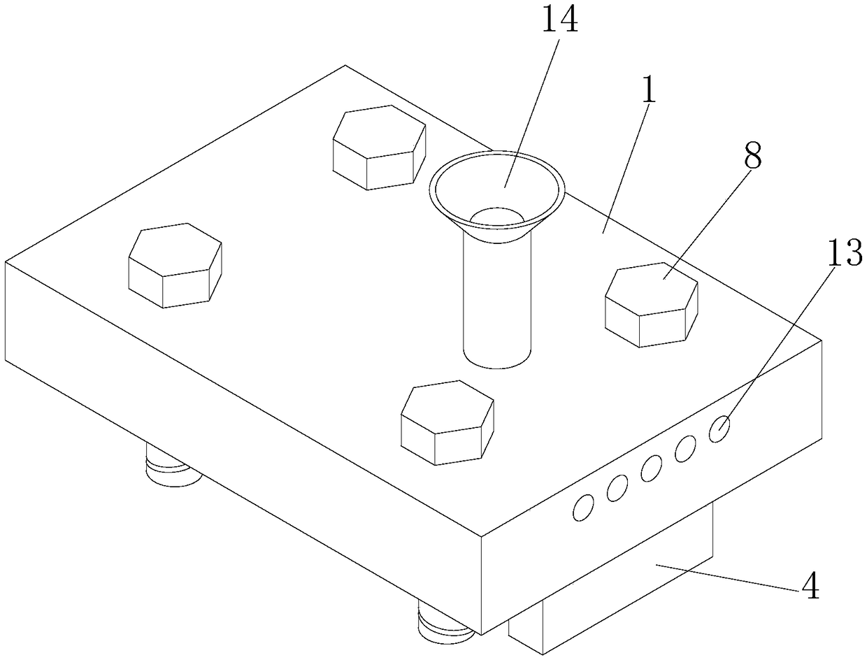 Efficient molding plastic mold for wood and plastic wall plate