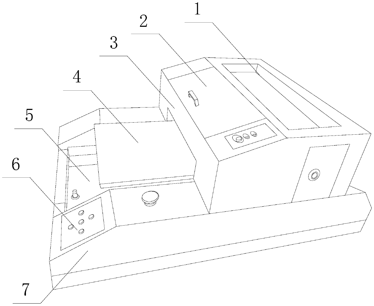 Tiny ink dot thermal bubble inkjet detection equipment used based on printer