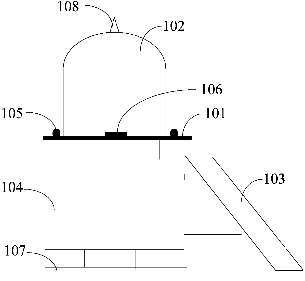 Solar aviation obstruction beacon