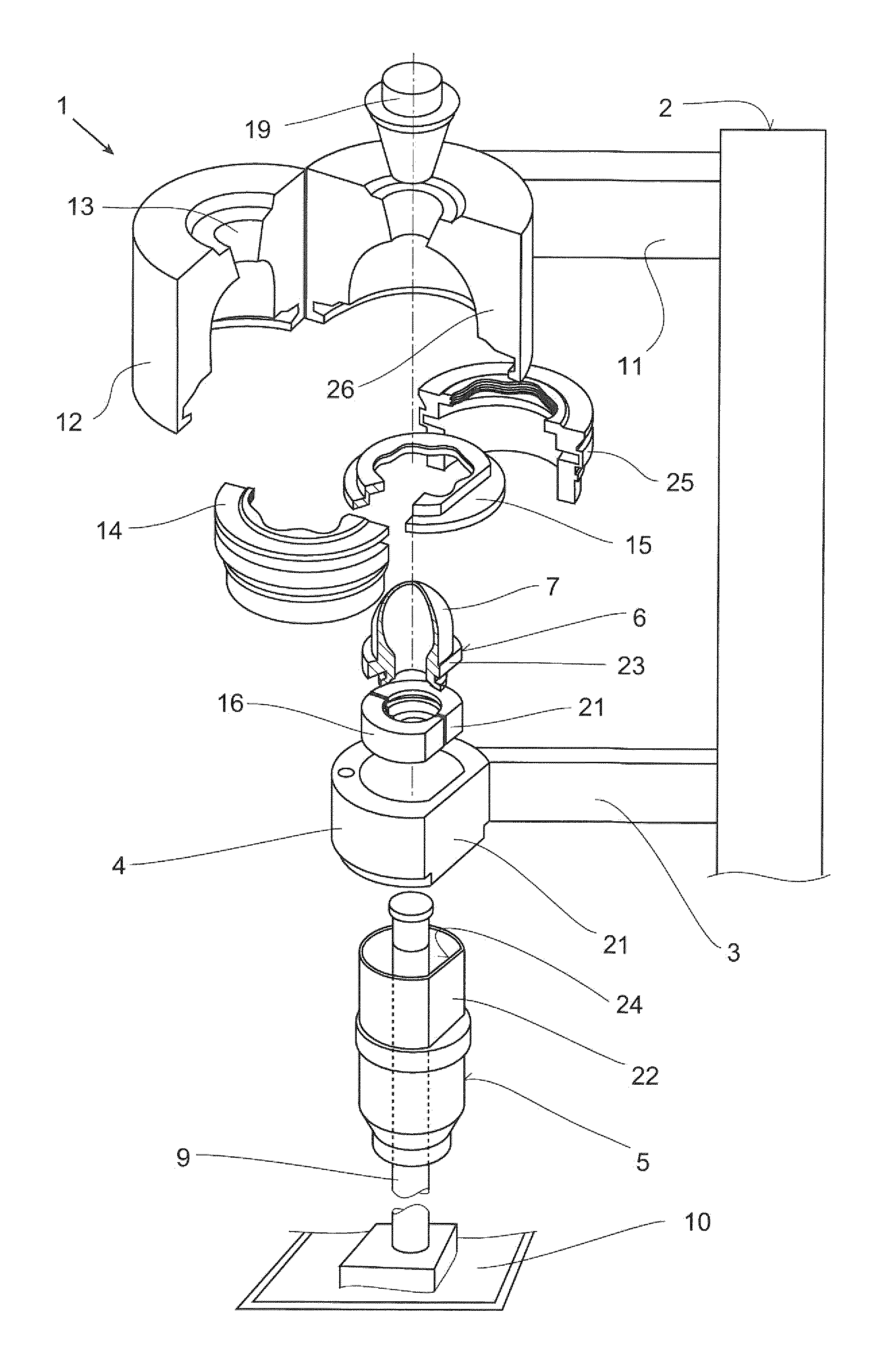 Process and device for manufacturing a hollow glass body