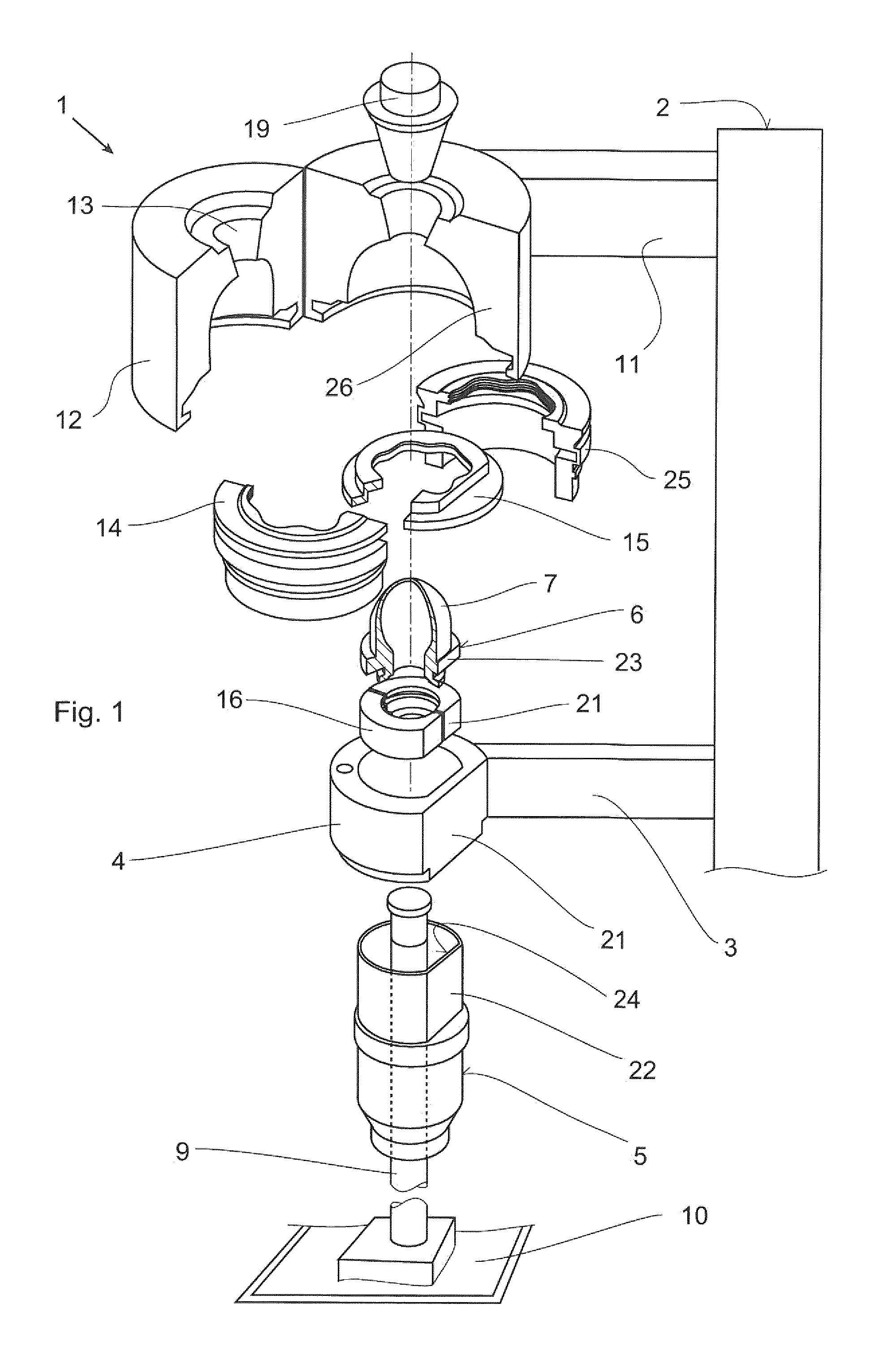 Process and device for manufacturing a hollow glass body