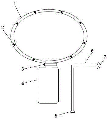 Vehicle engine housing fire extinguisher