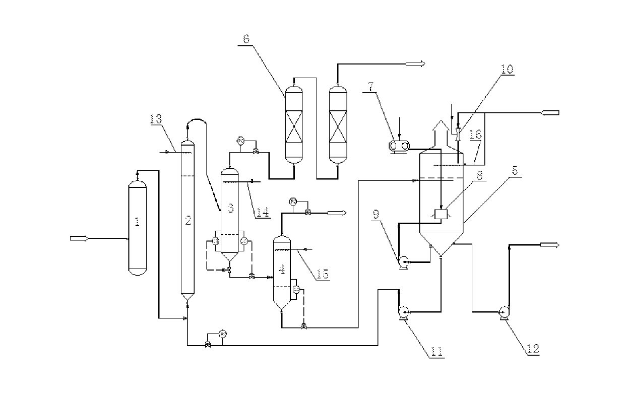 High efficient desulfurization-regeneration system using a suspension bed