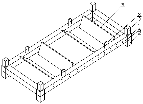 Belt roll storage transport rack