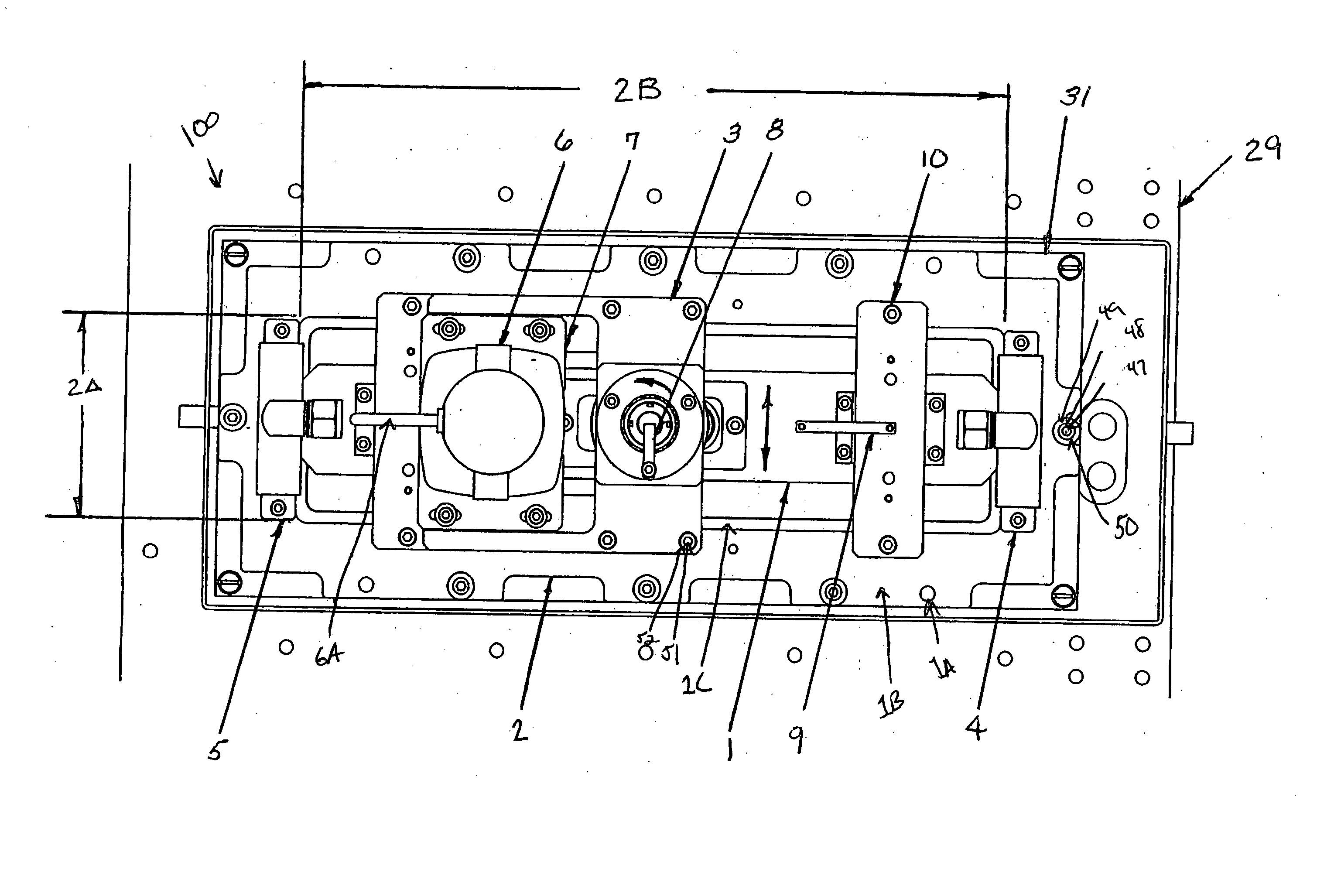 Linear sweeping magnetron sputtering cathode and scanning in-line system for arc-free reactive deposition and high target utilization