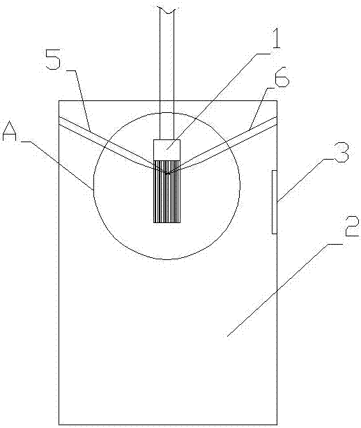 Cleaning device utilizing static electricity to clear hair