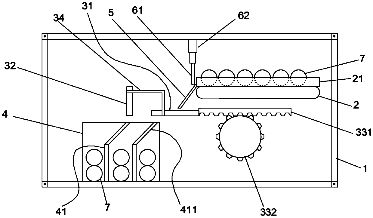 Automatic stacking machine of coiled materials