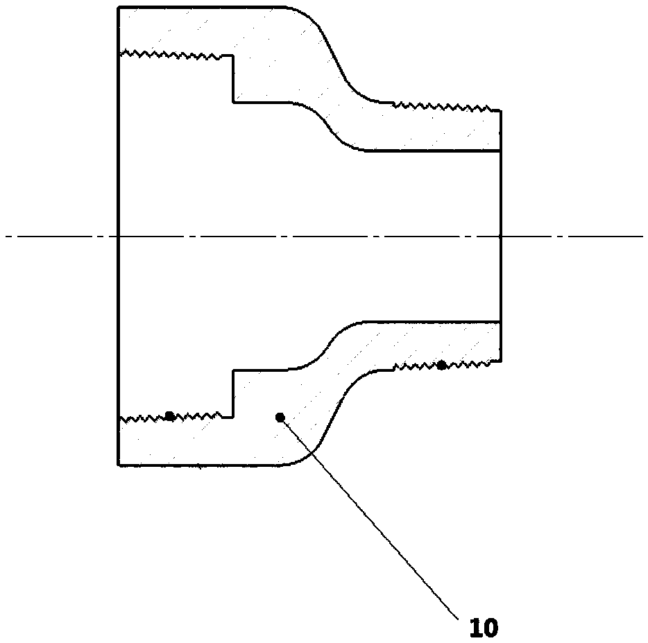 Glass steel pipeline on-site repair assembly and method