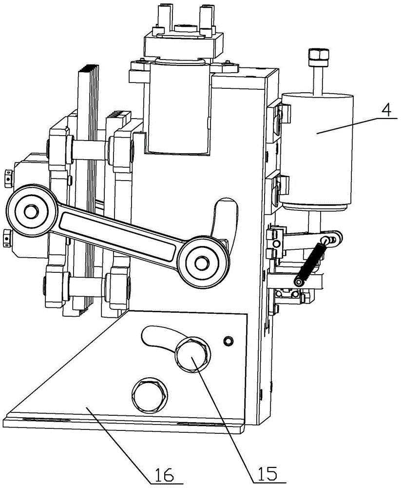 An automatic reset wire rope brake