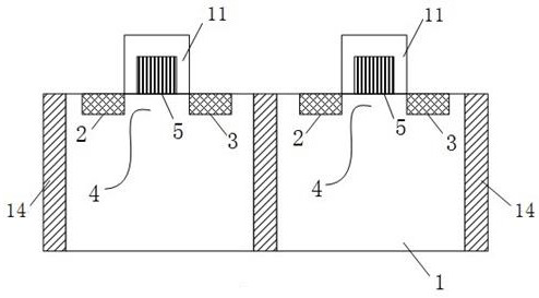 A kind of preparation method of Ge-based CMOS transistor