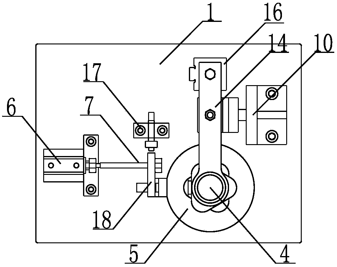 A cam pre-installation error-proof tooling device