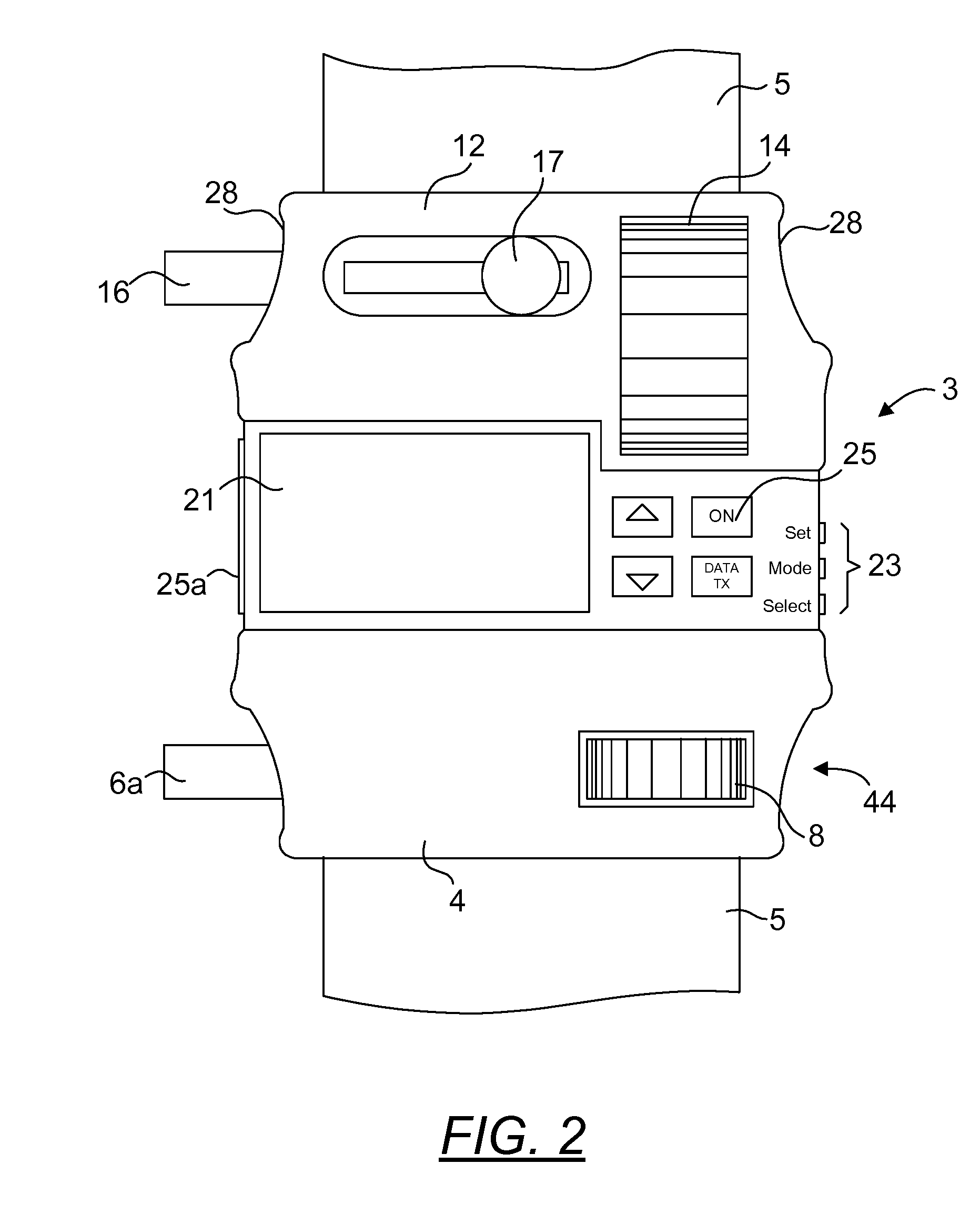 Continuously Wearable Compact Blood Glucose Measuring Device
