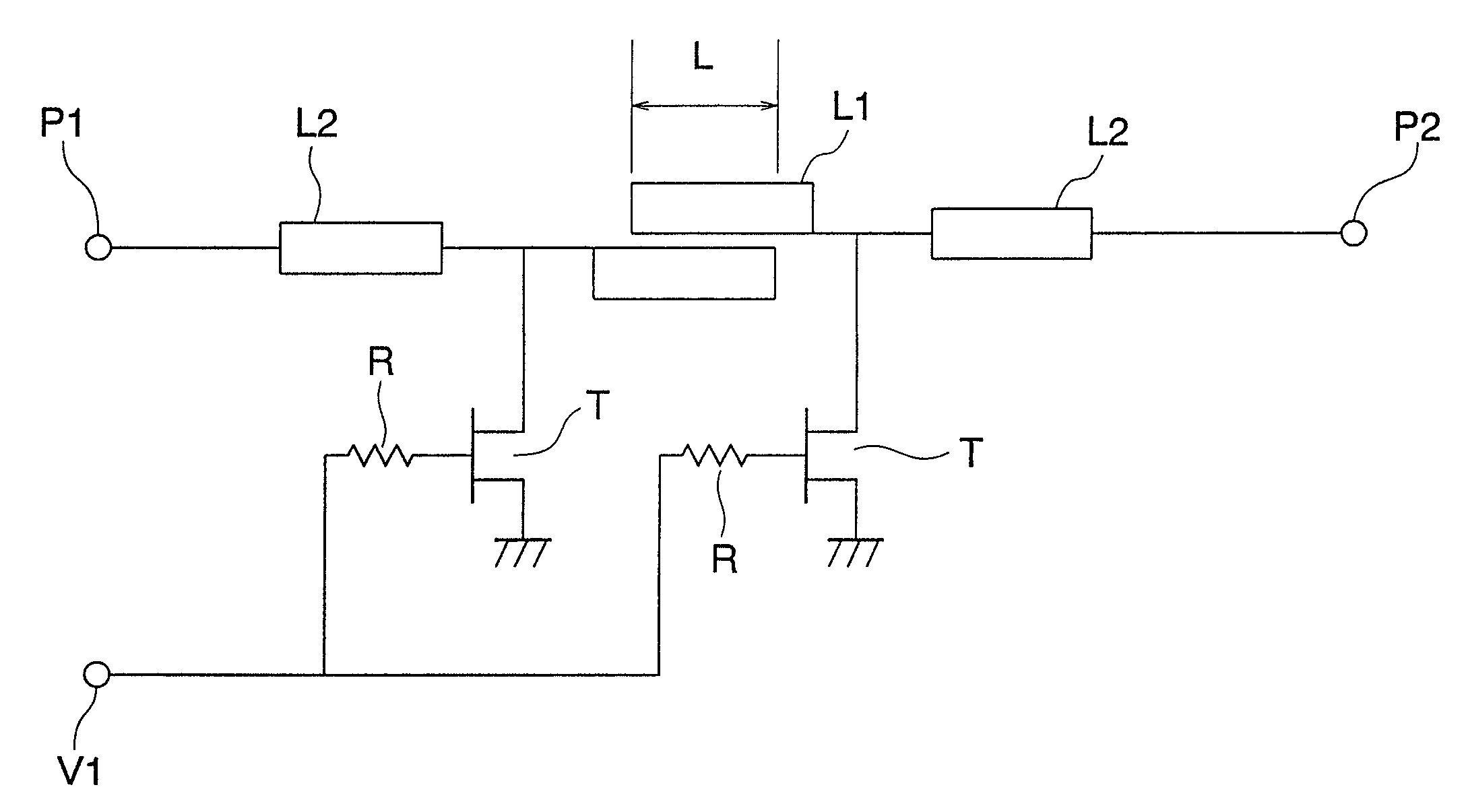 Millimeter-band switching circuit
