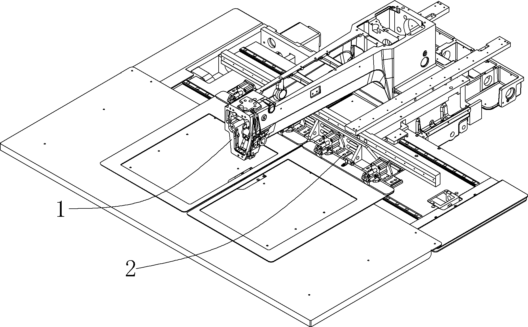 Control method of sewing machine