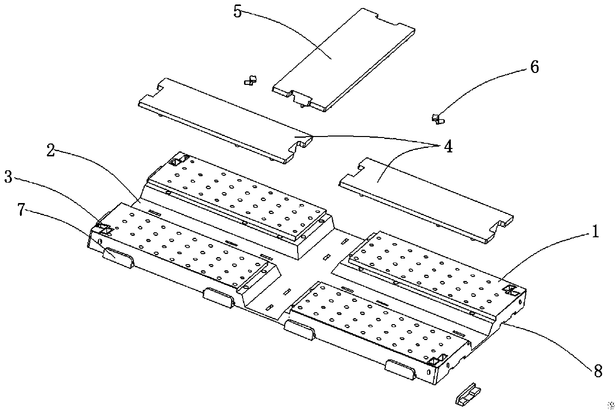 Multifunctional spliced floor and floor system constituted by same