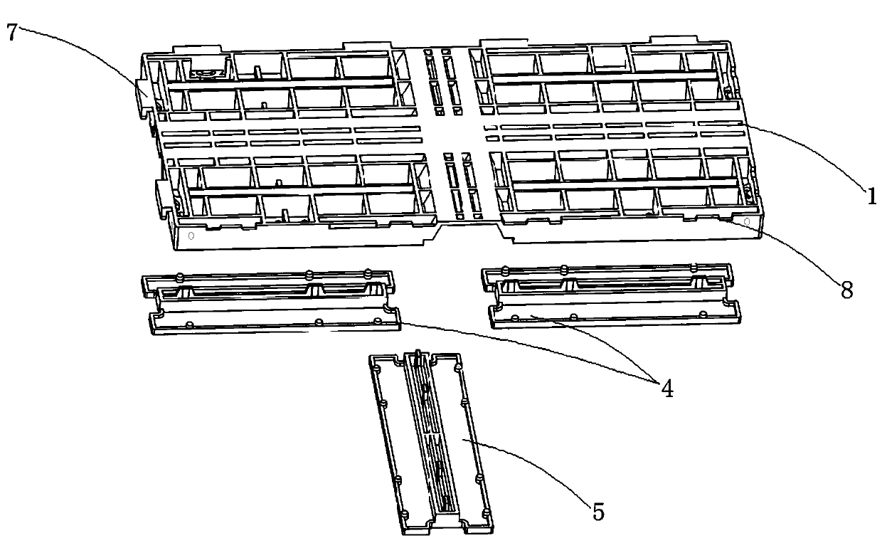 Multifunctional spliced floor and floor system constituted by same