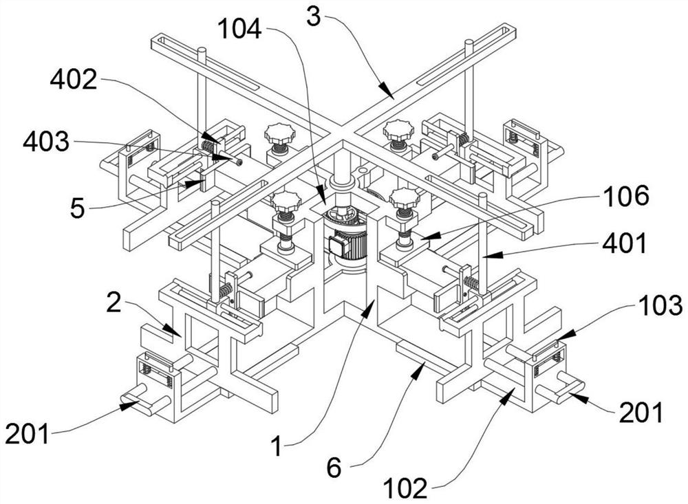 Multi-module grinding device based on high polymer material test