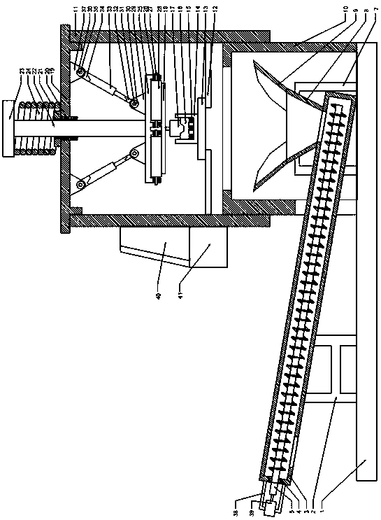 Full-automatic powder grinding machine