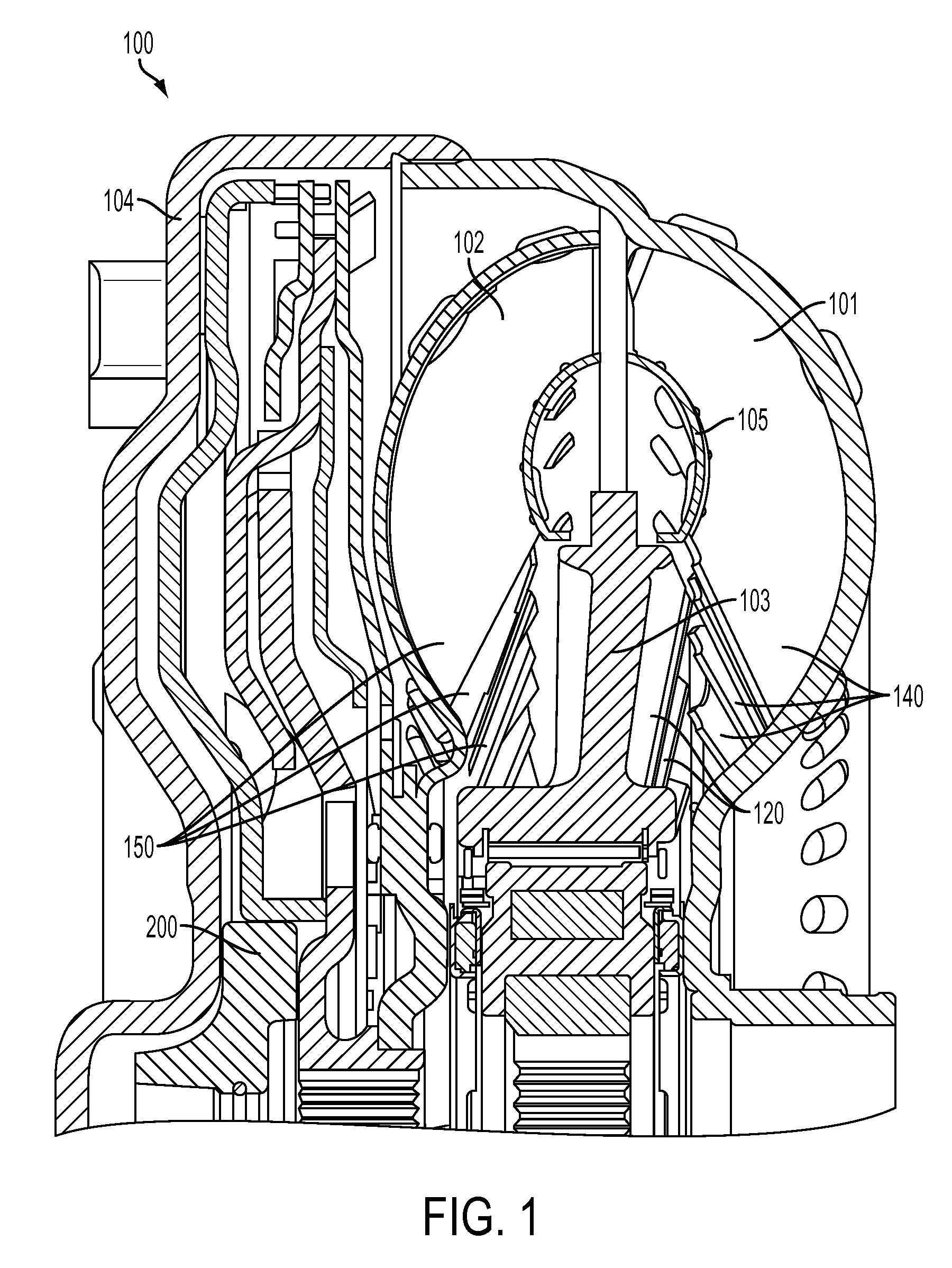 Stator and torque converter containing the same
