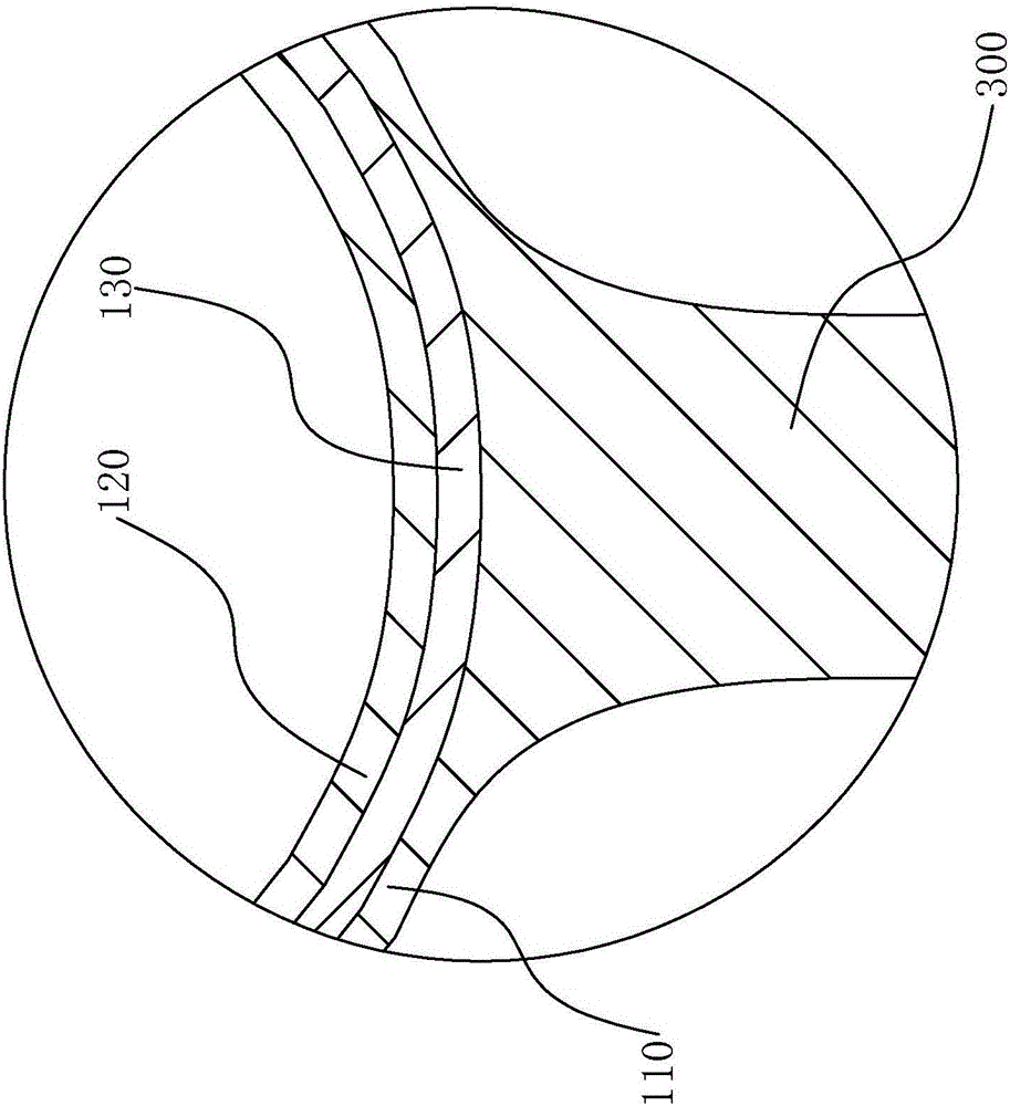 Double-color plastic cup and processing method thereof