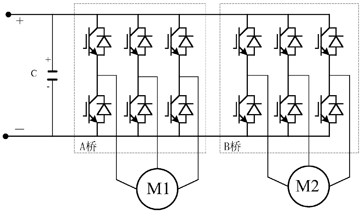 Calculation method of support capacitor capacity for multi-motor integrated controller