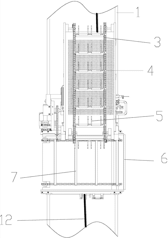 Peanut picking and harvesting bedstand