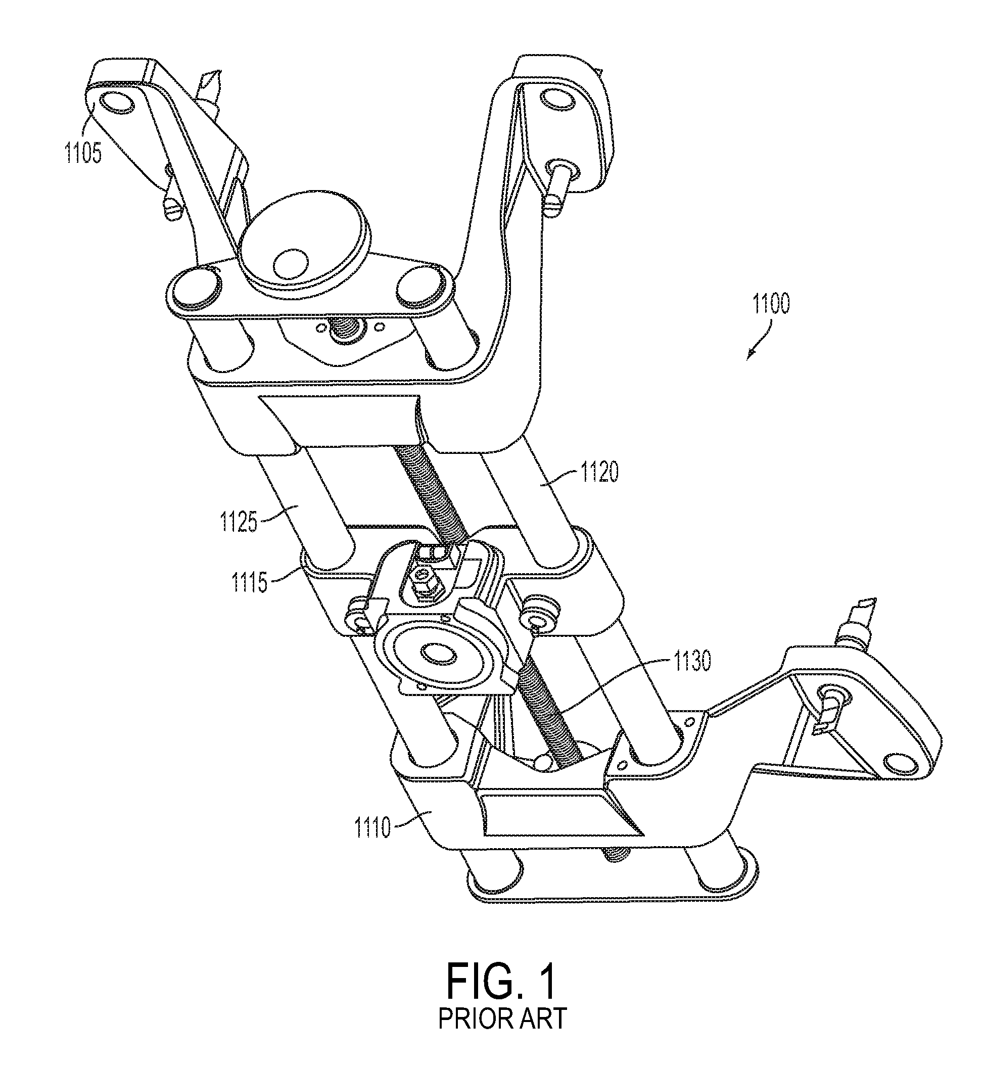 Lightweight wheel clamp for vehicle wheel alignment system