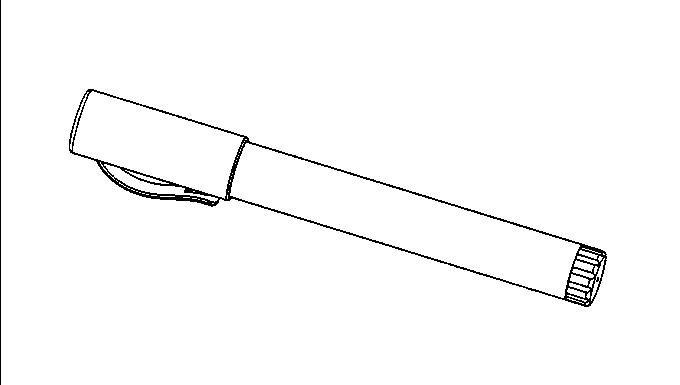 Writing pen to which ink can be added repeatedly