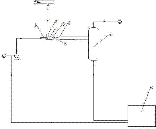 Desulfurization device for purifying gas