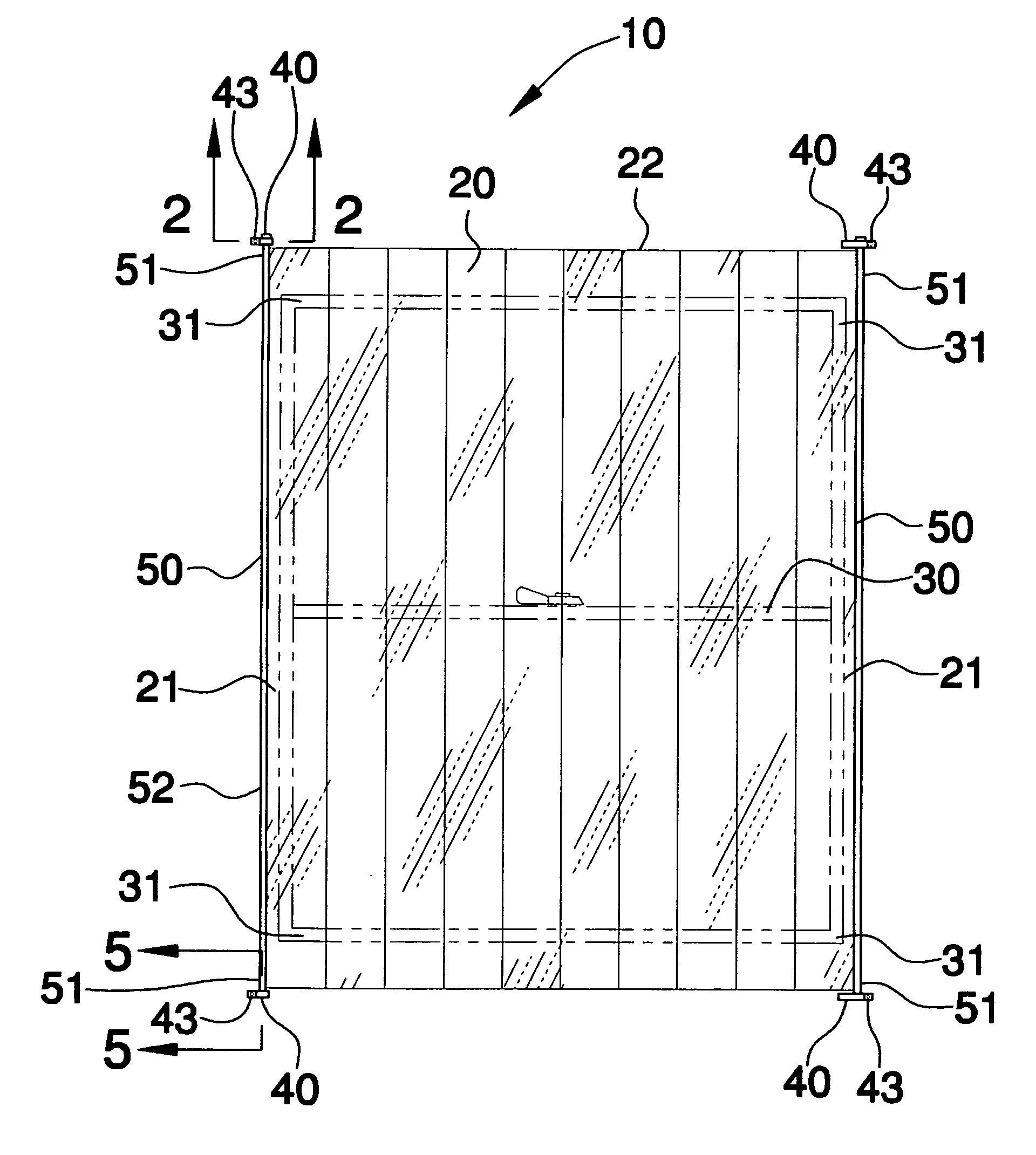 One-way viewing window covering