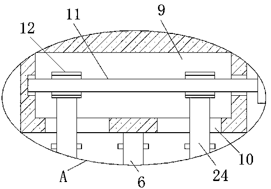 Hole digging machine for plant planting