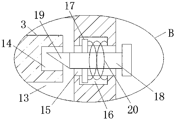 Hole digging machine for plant planting